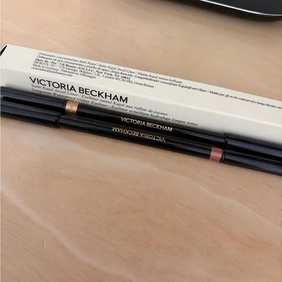 Victoria Beckham Satin Kajal Jewel Liner Duo — Gold Lamé & Copper - Picture 1 of 4